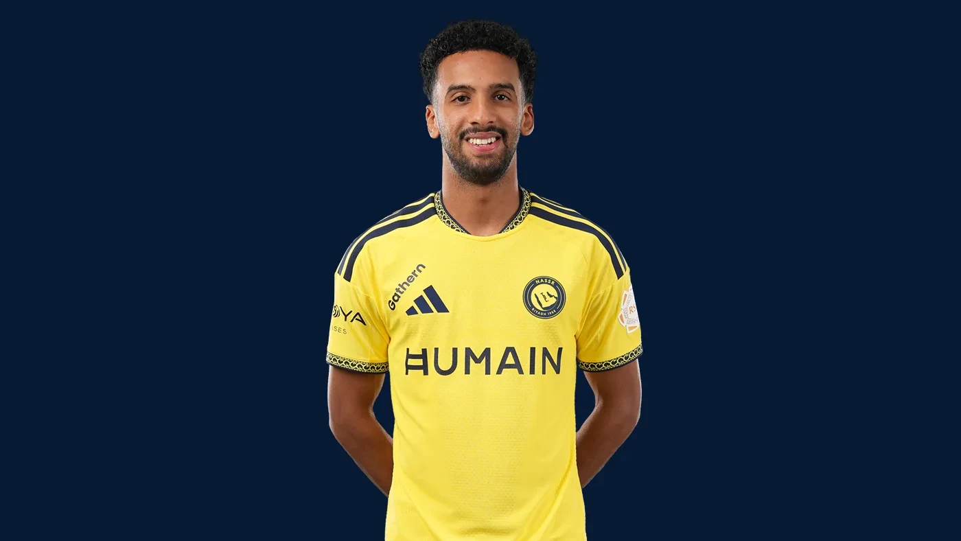 Chân dung chính thức hậu vệ Salem Al-Najdi của Al Nassr