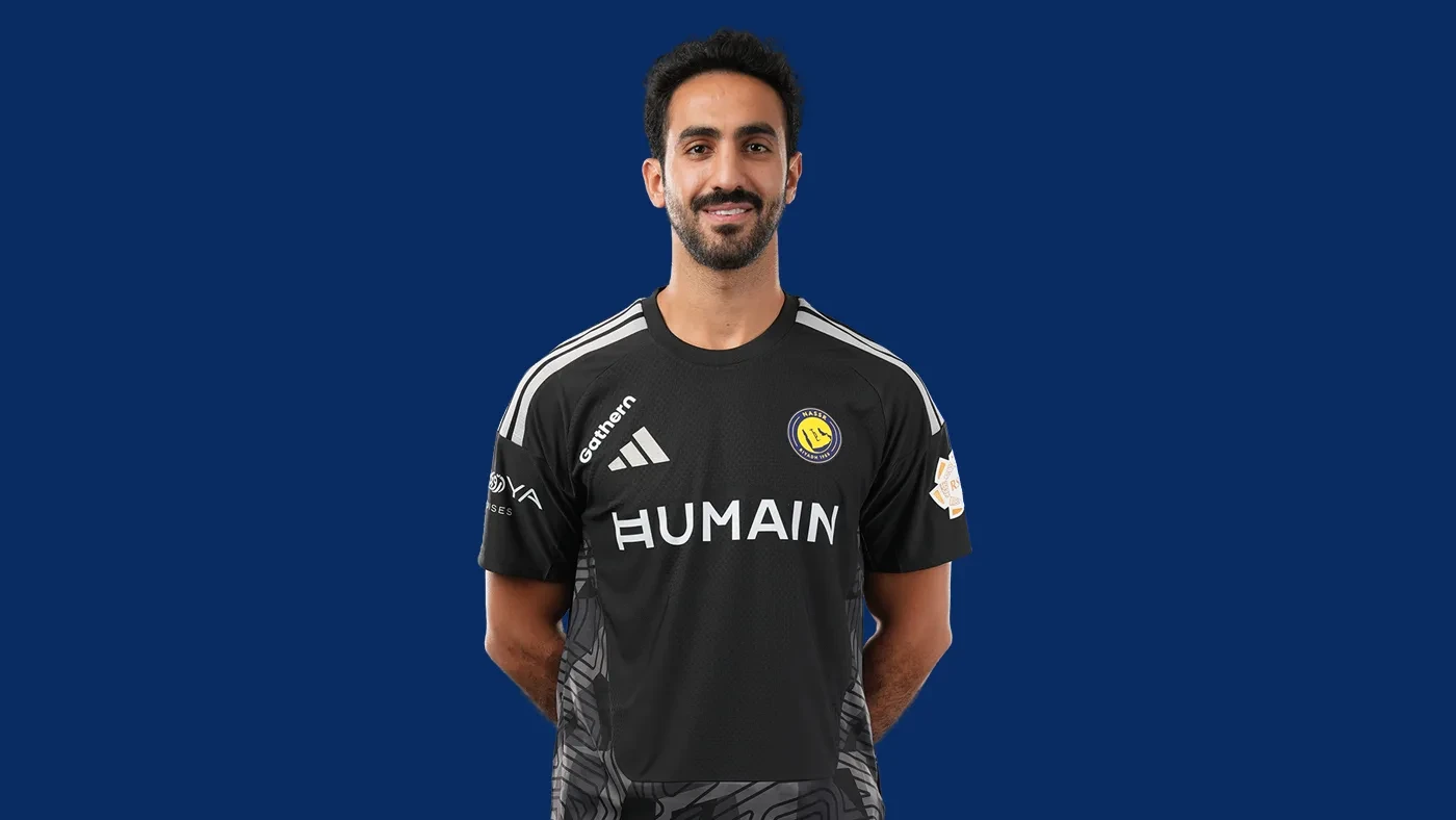 Chân dung chính thức thủ môn Nawaf Al-Aqidi trong trang phục Al Nassr